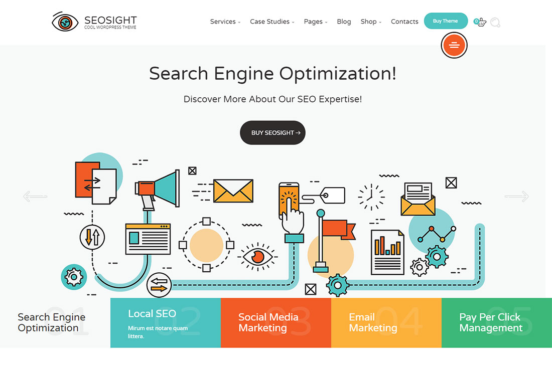 SEOsight Lead Generation WordPress Theme