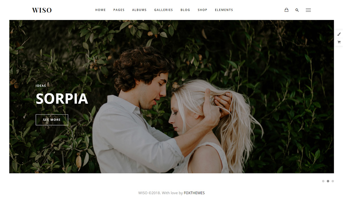 WISO Photography theme