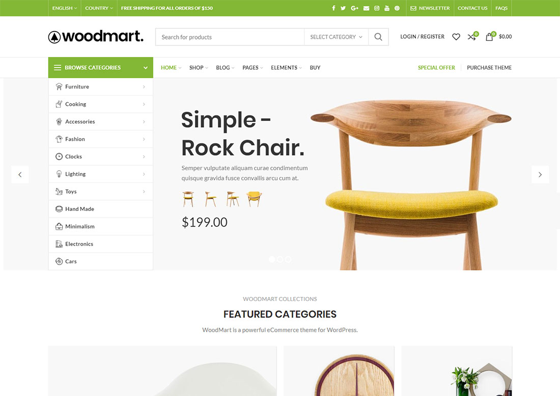 woodmart mobile friendly ecommerce theme