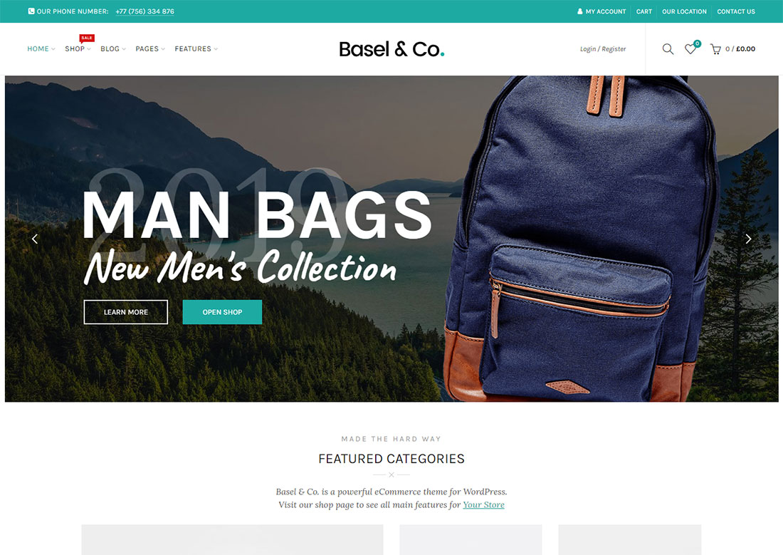 basel mobile friendly ecommerce theme