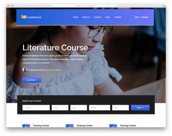 Academica Free Template