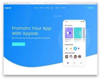 Applab Free Template