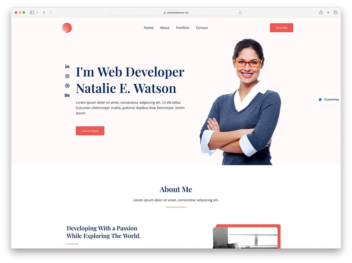 Astra - free personal WordPress theme