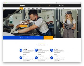 AutoRepair Free Template