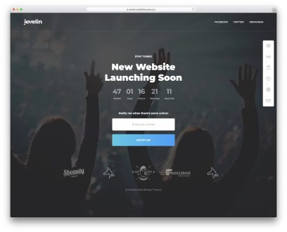 Coming Soon Wordpress Themes