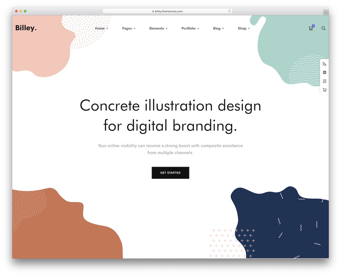 billey wordpress theme