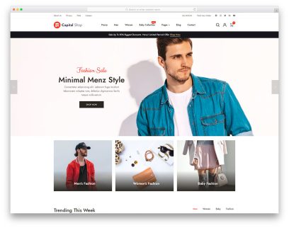 Capitalshop Free Template