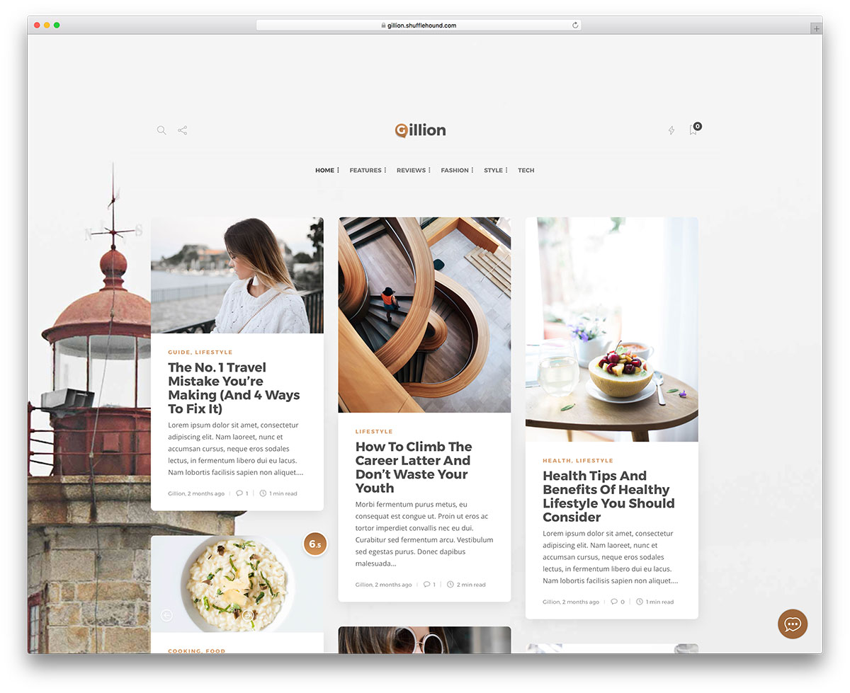 cleanest WordPress themes