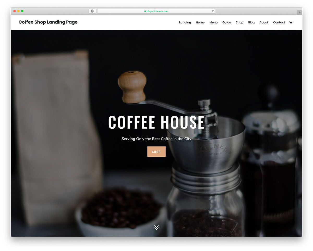 coffee house WordPress theme