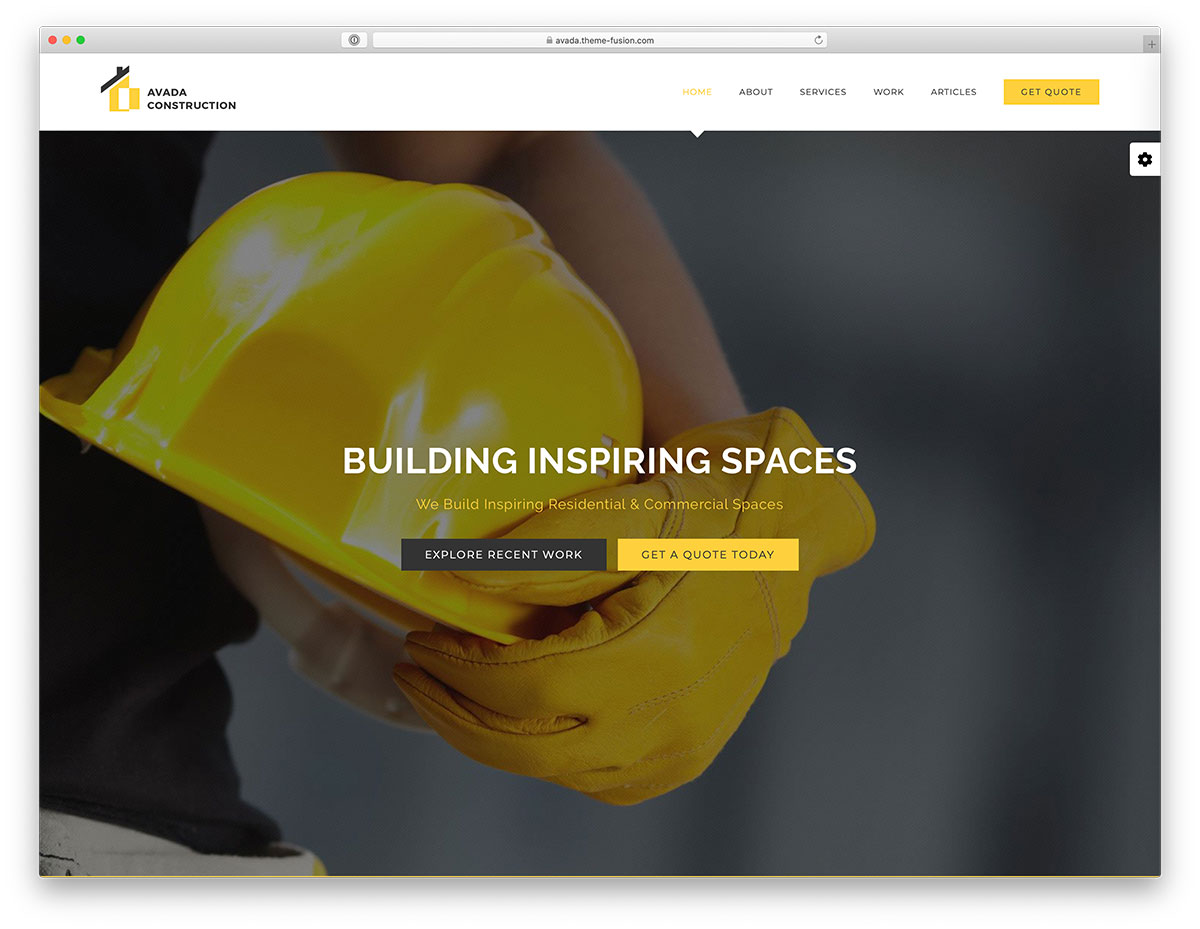 construction wordpress theme