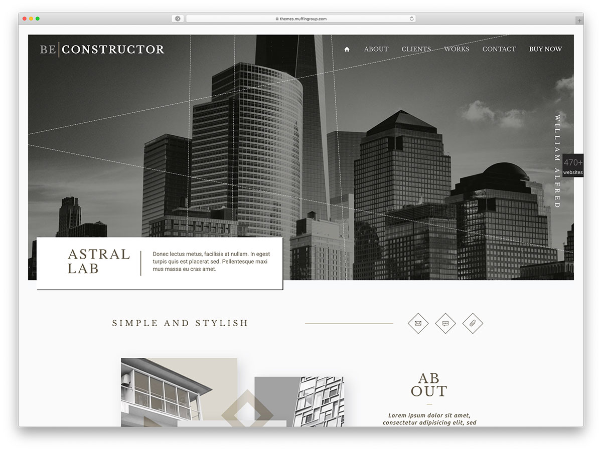 constructor wordpress theme