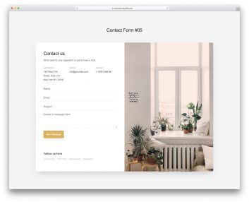 Contact Form 05