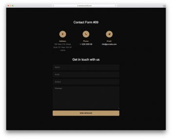 Contact Form 09