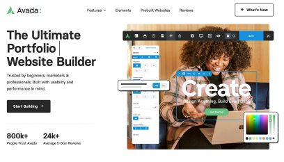 Build Portfolio Website Using Avada Theme