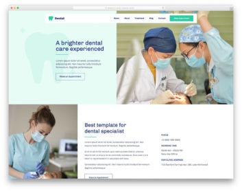 Dental Colorlib Template