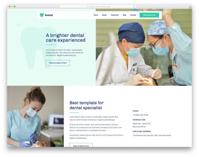 Dental Colorlib Template