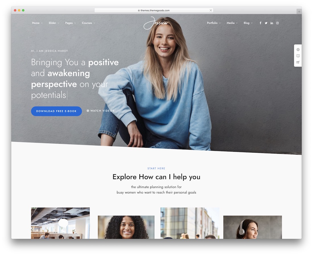 dotlife education wordpress theme