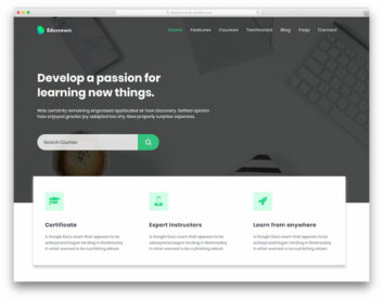 Educrown - Education Website Template