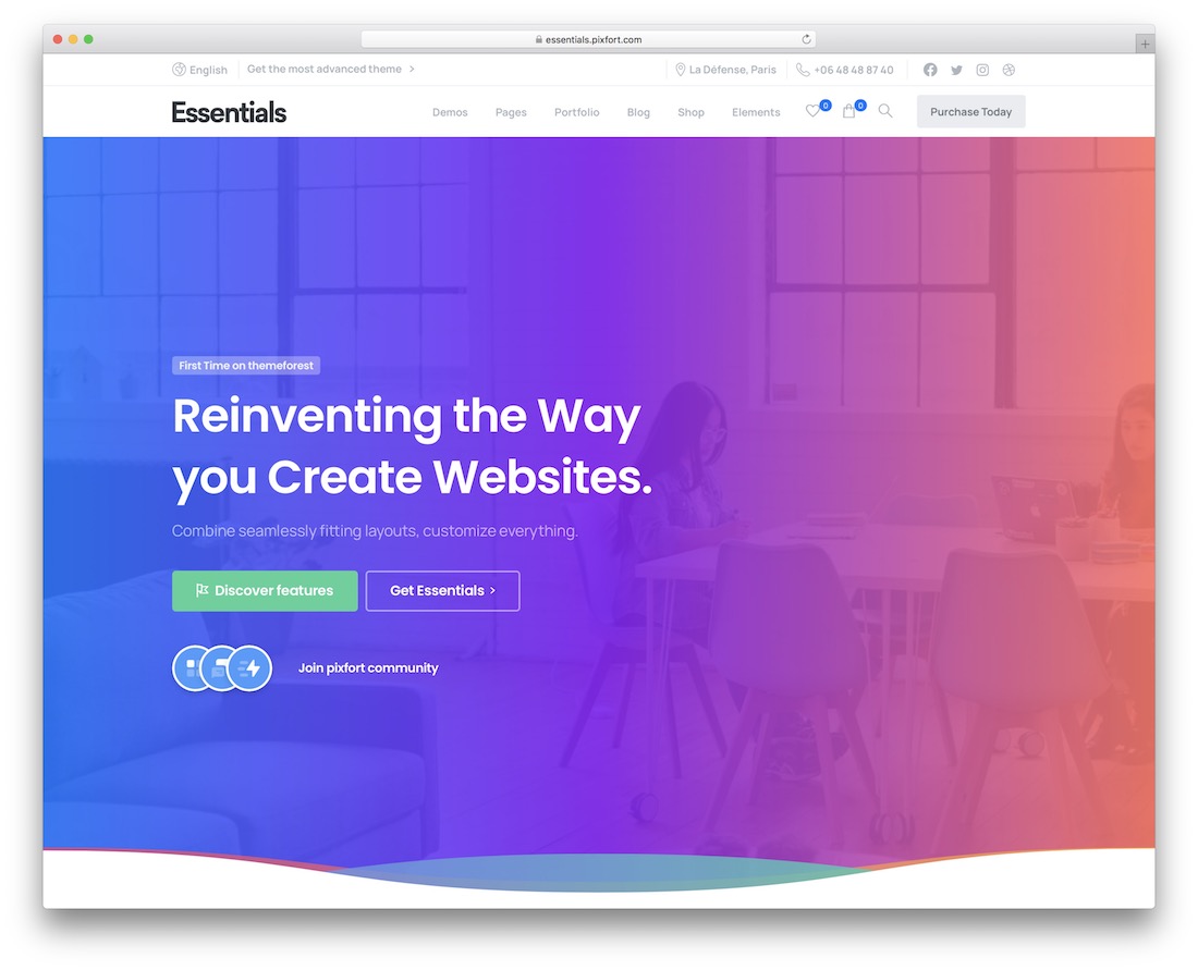 essentials wordpress theme