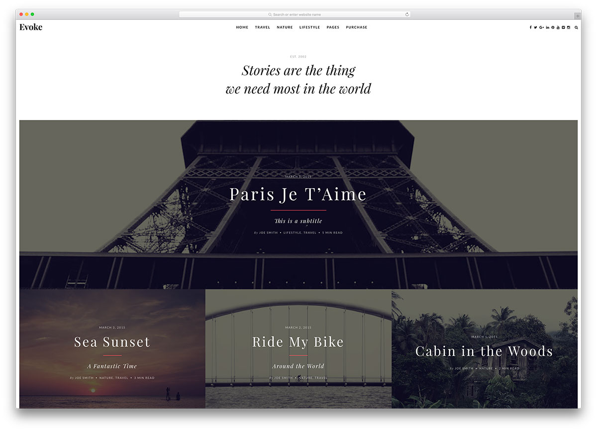 evoke-photography-centric-blog-theme