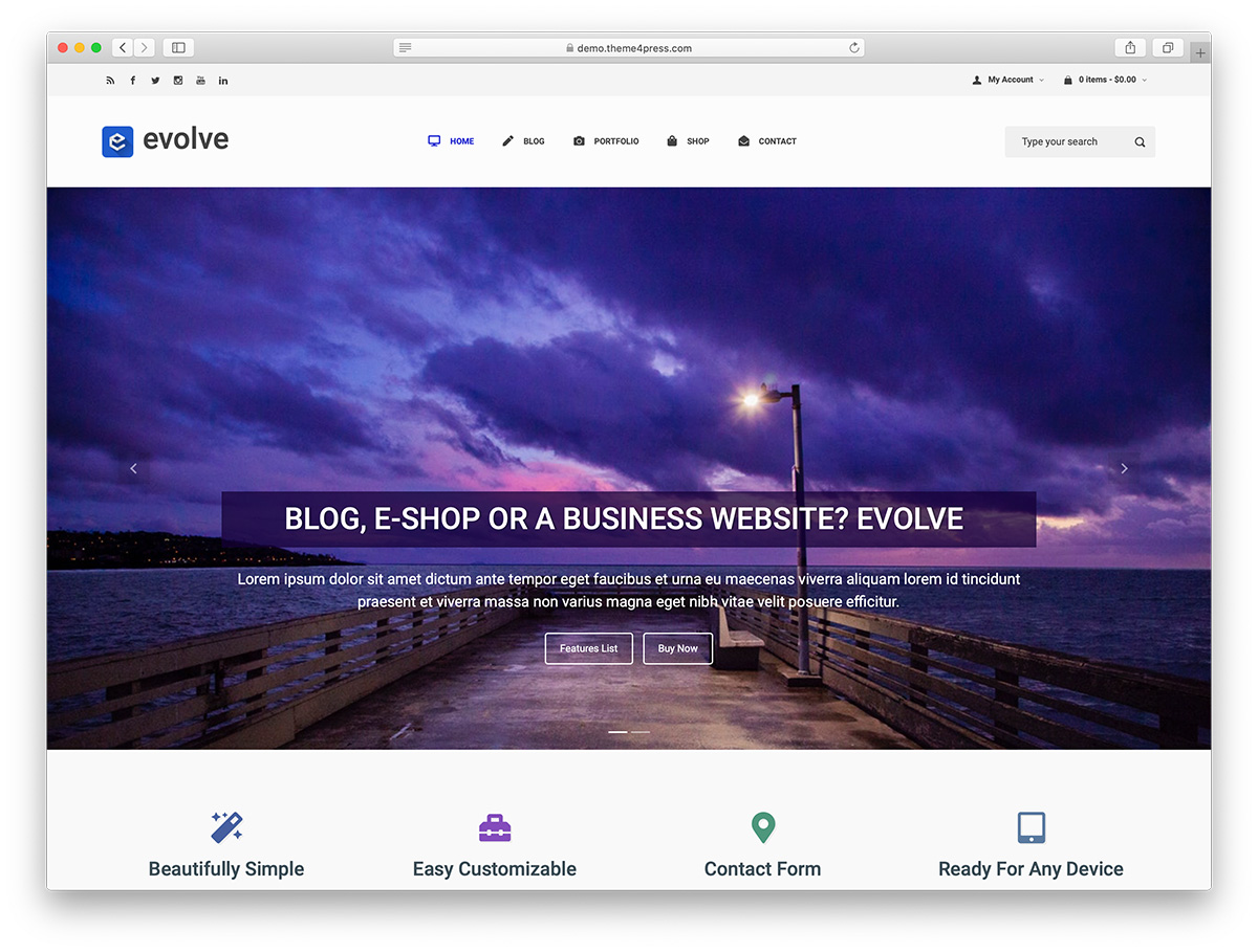 free WordPress theme