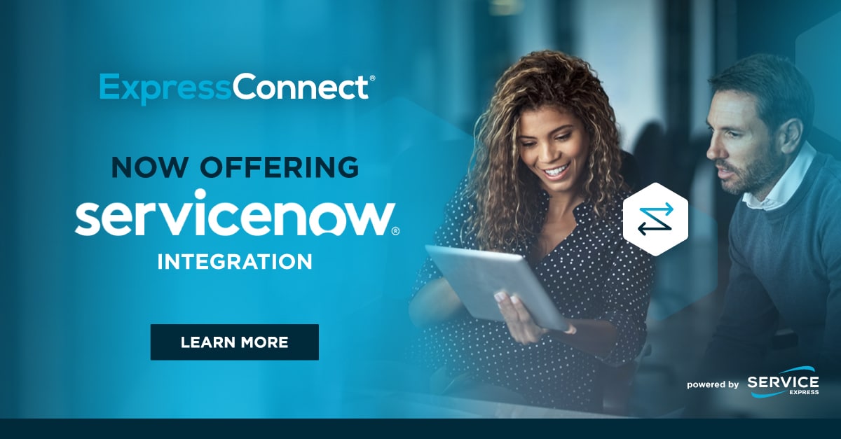 ExpressConnect now offering ServiceNow integration