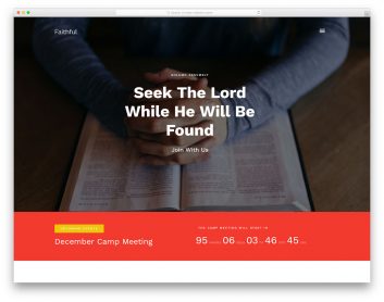 Faithful Free Template