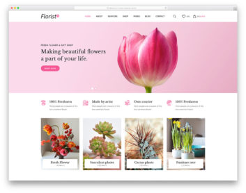 Florist Colorlib Template