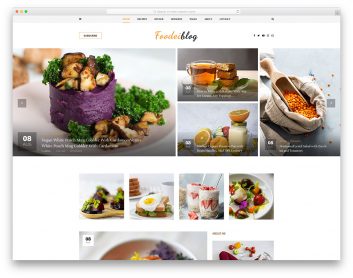 FoodeiBlog Free Template