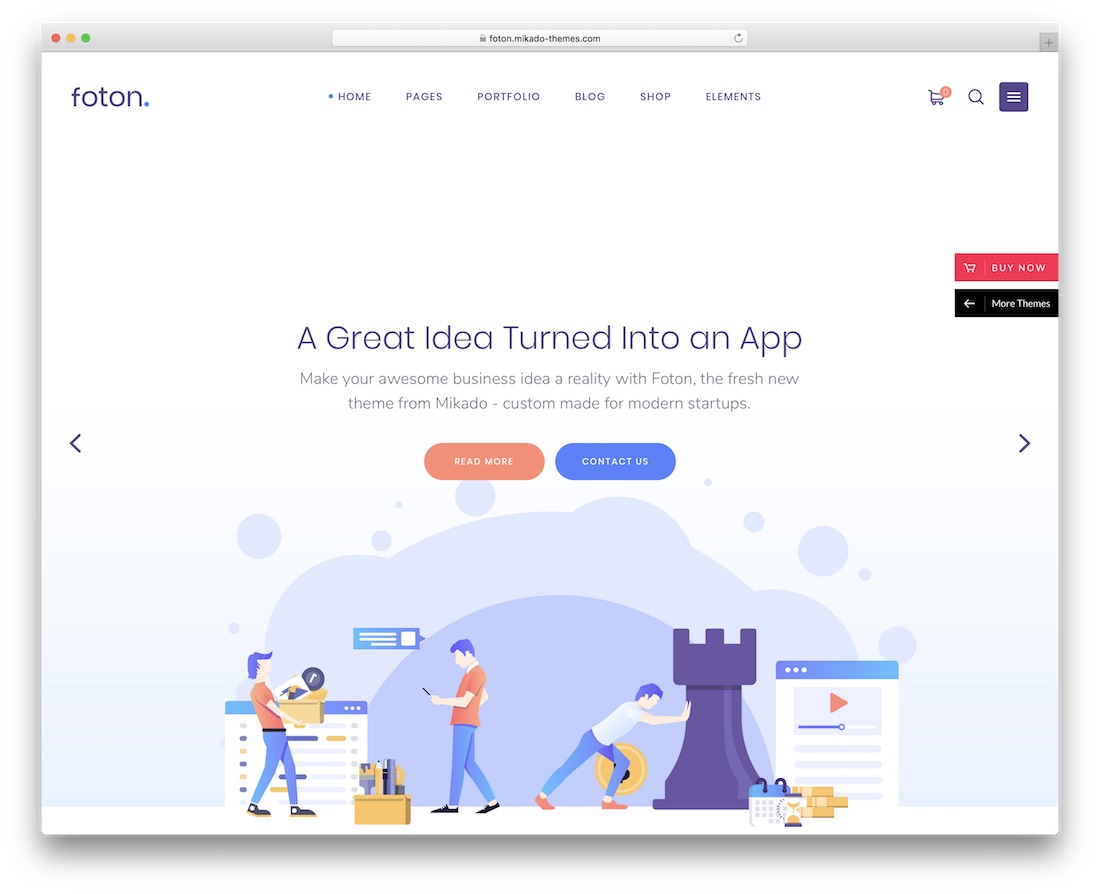 foton it company wordpress theme