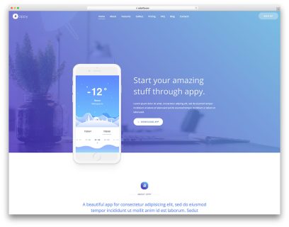 Simple Website Templates