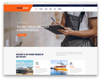Freightbroker Colorlib Template