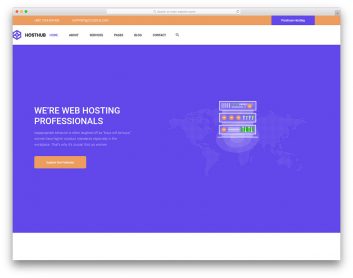 Hosthub Free Template