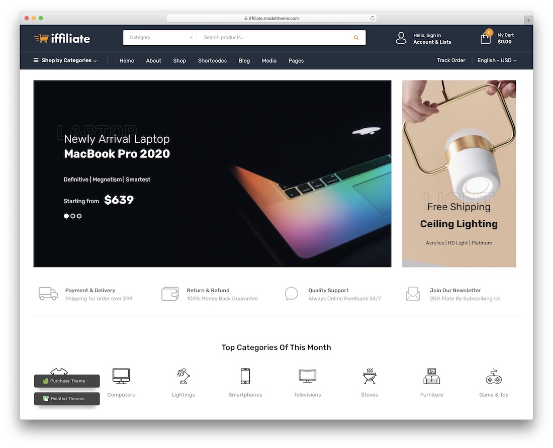 iffiliate affiliate wordpress theme