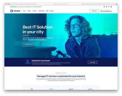 Itlock Colorlib Template