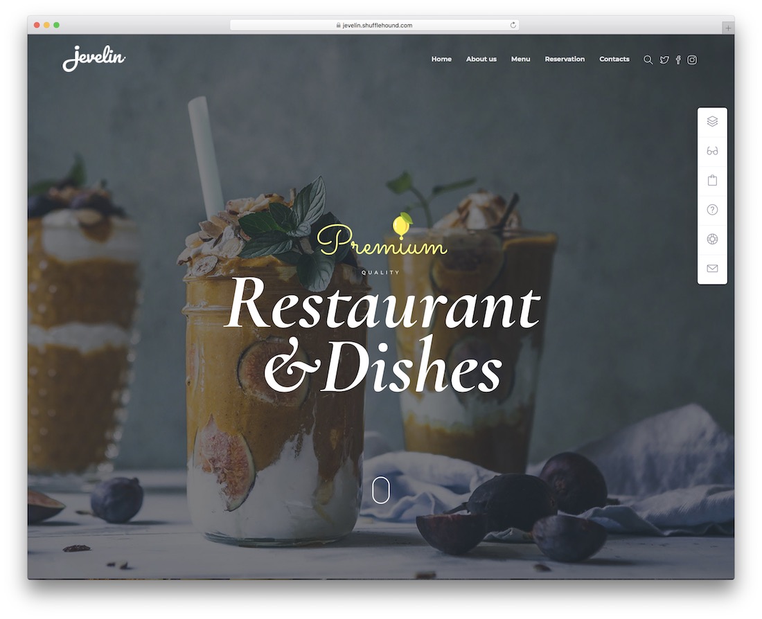 coffee shop wordpress theme