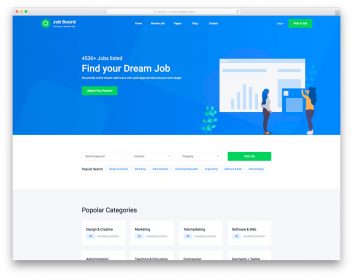 Jobboard2 Free Template