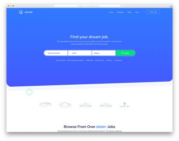 Jobhub Free Template