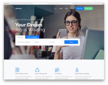 Jobportal Free Template
