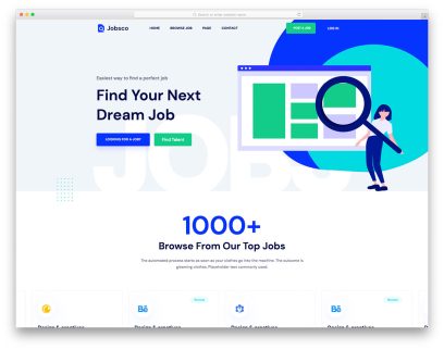 Jobsco Colorlib Template