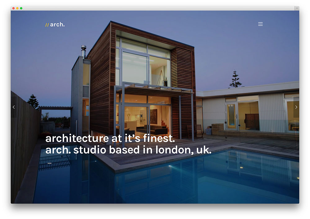 kalium - architect firm wordpress theme