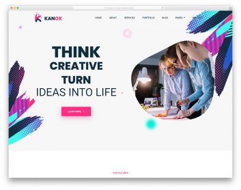 Kanox Free Template