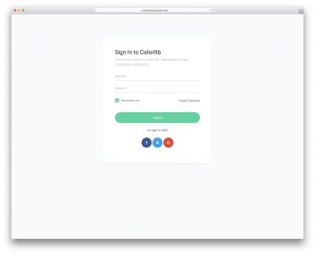 Login Form 09