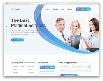 Medart Free Template