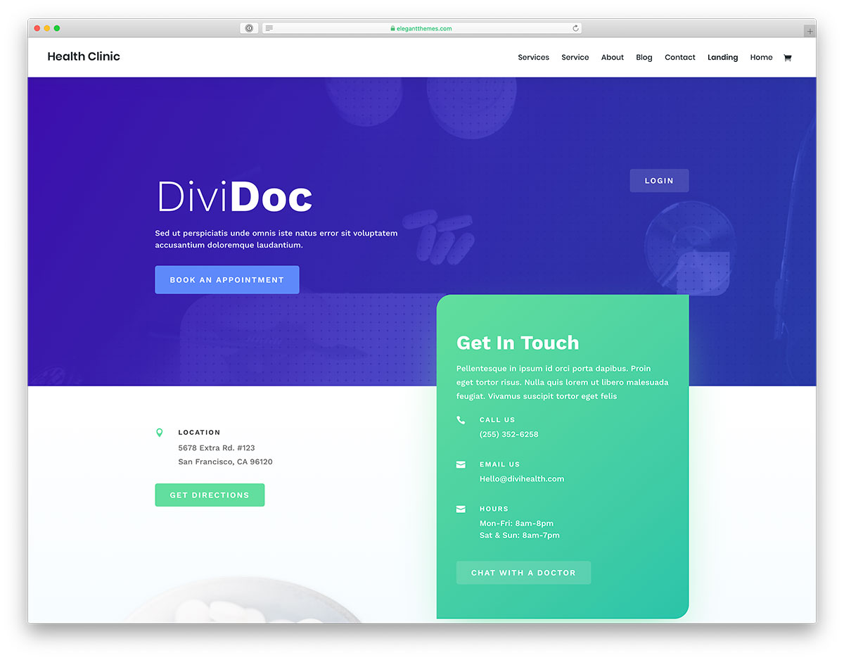 medical WordPress theme