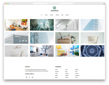 Monarch Colorlib Template