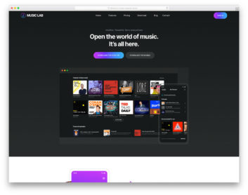 Musiclab Colorlib Template