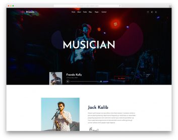 Musico Free Template