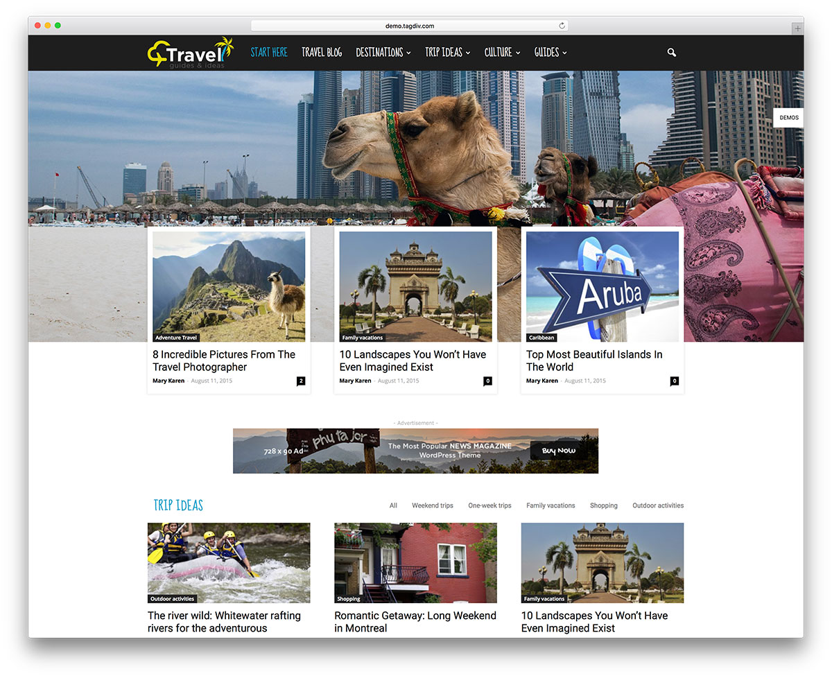 newspaper-travel-magazine-website-template