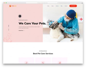 Petcare Free Template